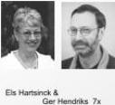 Els Hartsinck &                  Ger Hendriks  7x