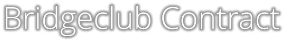 Bridgeclub Contract